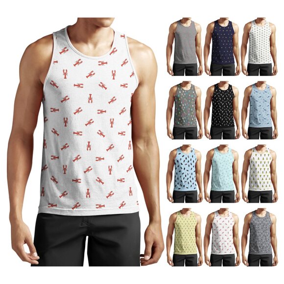 3-Pack Mens Muscle Active Athletic Moisture Wicking Fast Dry Breathable Tank Top - Picture 12 of 16